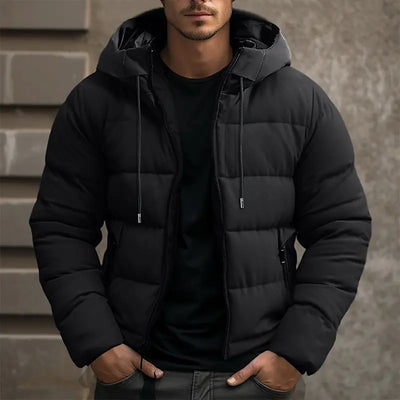 Ryder - wattierte Jacke mit Kapuze und Reißverschluss für Wärme und Komfort im Winter