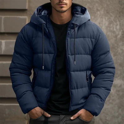 Ryder - wattierte Jacke mit Kapuze und Reißverschluss für Wärme und Komfort im Winter