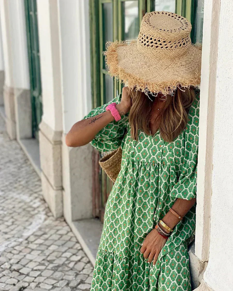 Berta – Bohemian Maxikleid