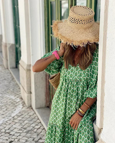 Berta – Bohemian Maxikleid