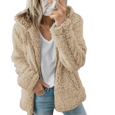 Brulim | Damen Winter Reißverschluss Jacke | Warme