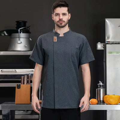 Simtanim | Herren Bequeme Küche Uniform | Arbeitskleidung