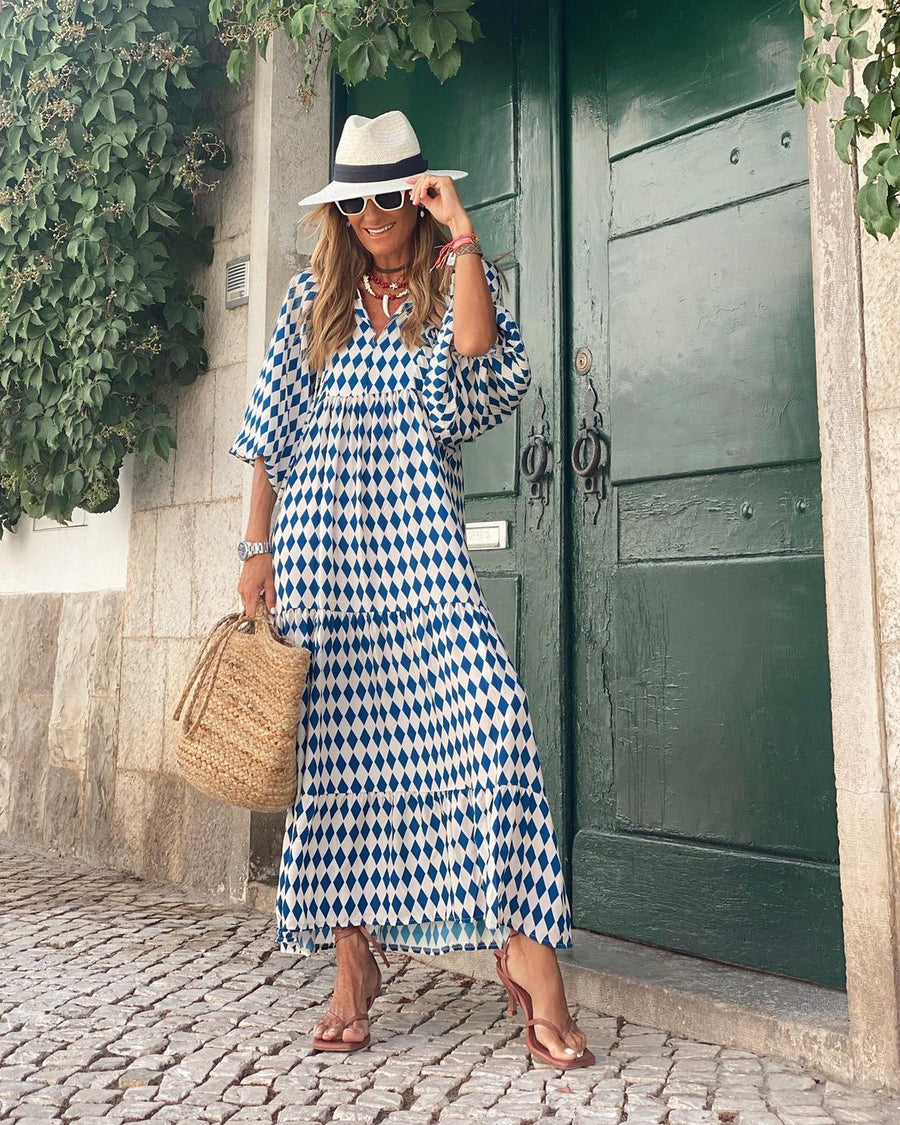 Berta – Bohemian Maxikleid