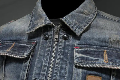 Antoine - Retro-Jeansjacke für den Vintage-Stil