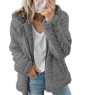 Brulim | Damen Winter Reißverschluss Jacke | Warme