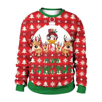 Aromalim | Unisex Warme Langarm Weihnachtspulli | 2024