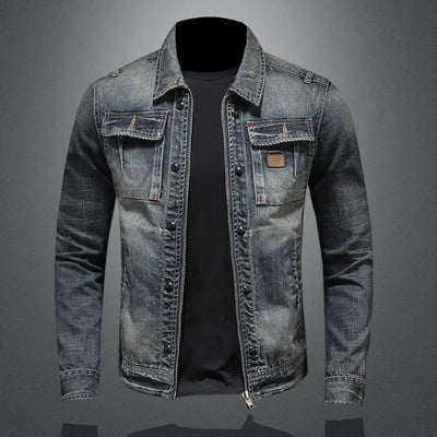 Antoine - Retro-Jeansjacke für den Vintage-Stil