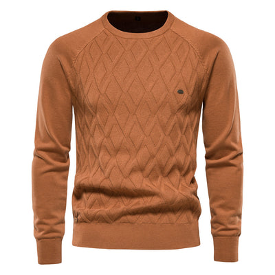 Casimir - Luxus-Strickpullover mit klassischem Zopfmuster