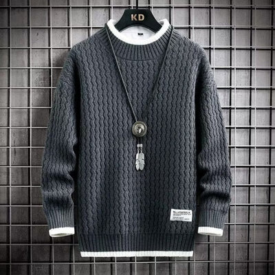 Berdlin | Herren Winter Langarm Pullover | Warme