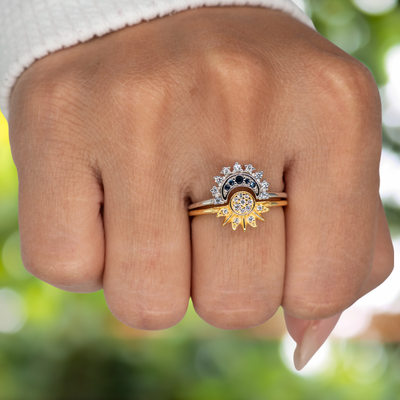 Ani - himmlisch Ringe Sonne und Mond