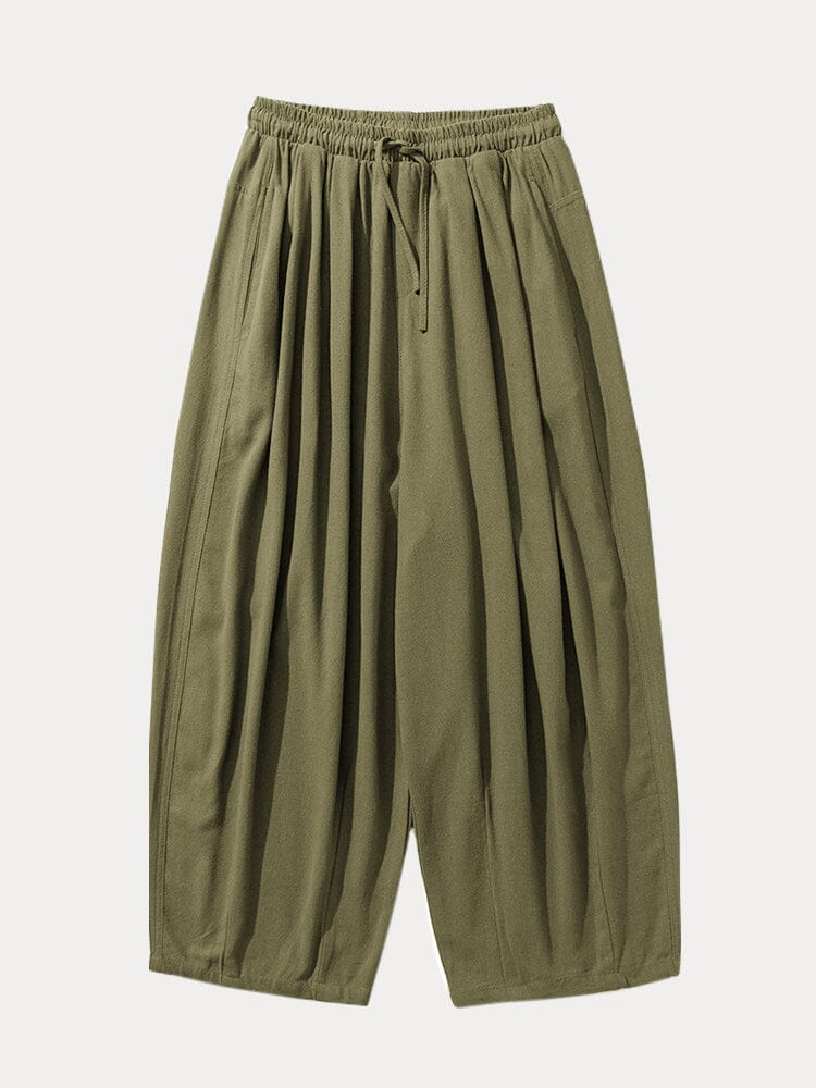 Yashvir - Hose aus Baumwolle und Leinen