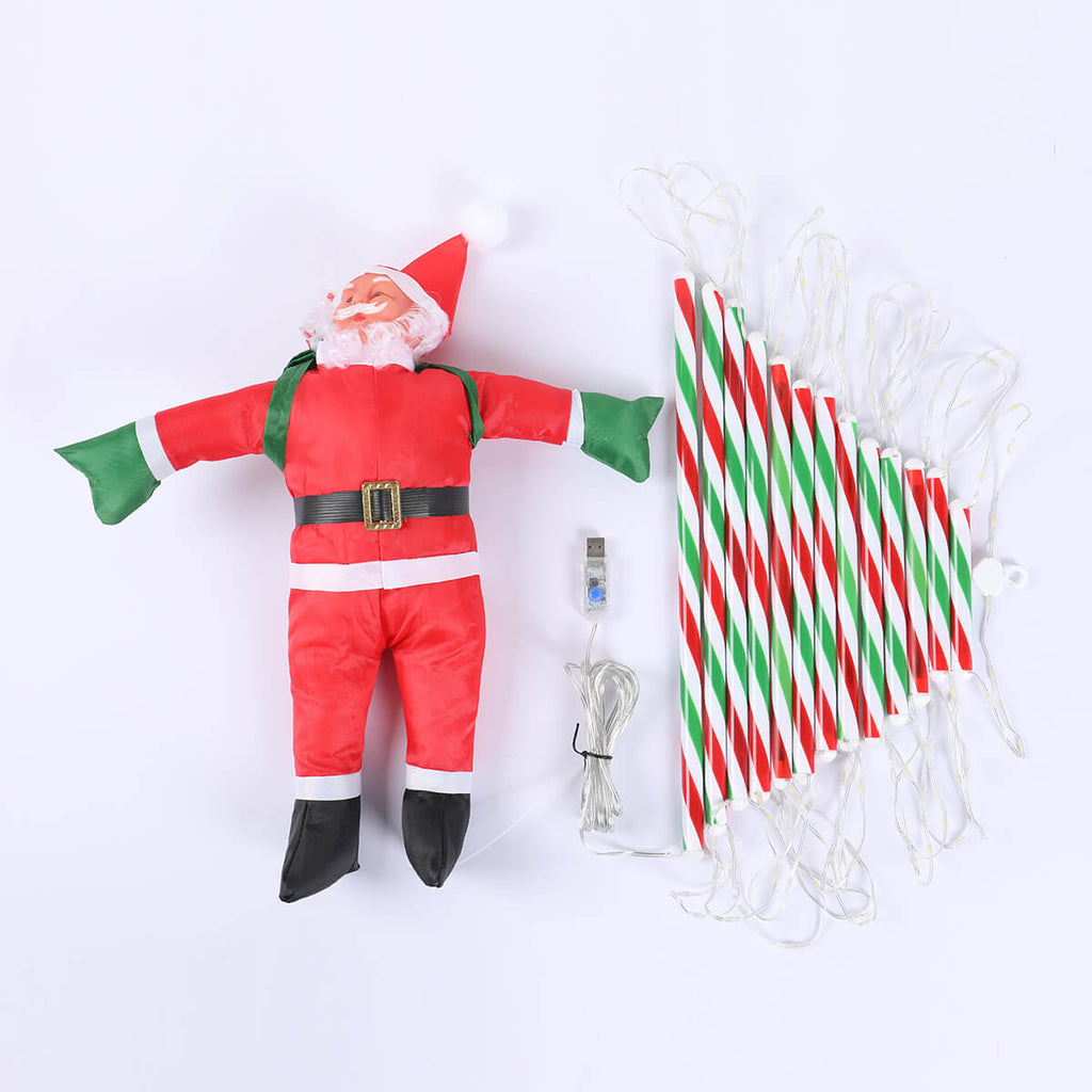 SantaClimb – 3M Weihnachtsmann-Kletterleiter für festlichen Spaß