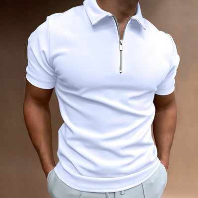 Willem - Poloshirt mit Reißverschluss