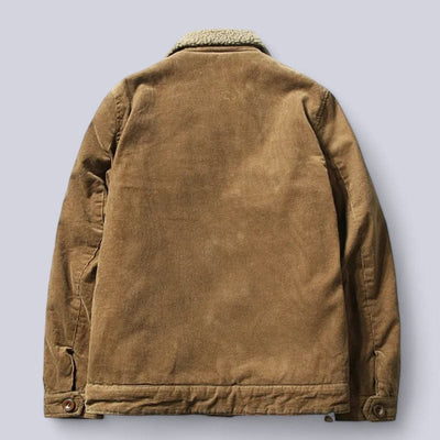 Benjamin Bequeme und Stylische Cordjacke