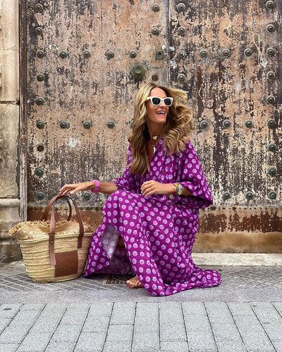 Berta – Bohemian Maxikleid