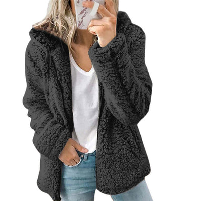 Brulim | Damen Winter Reißverschluss Jacke | Warme