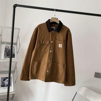 Scheunenjacke – Taschen – Herbst – Oversize-Jacke – Arbeitsjacke