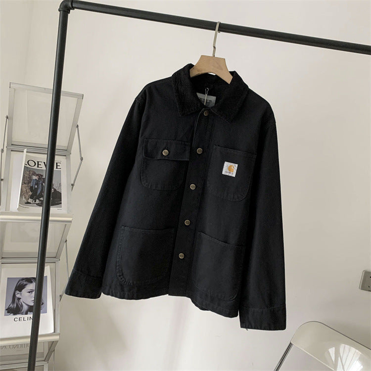 Scheunenjacke – Taschen – Herbst – Oversize-Jacke – Arbeitsjacke