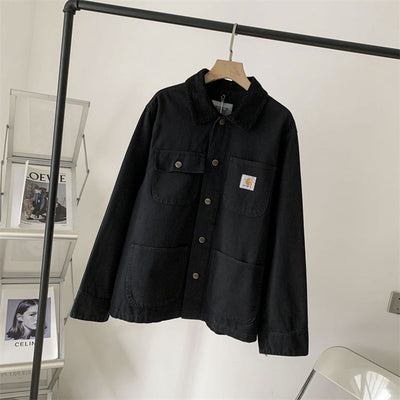 Scheunenjacke – Taschen – Herbst – Oversize-Jacke – Arbeitsjacke
