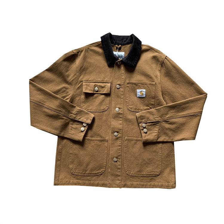 Scheunenjacke – Taschen – Herbst – Oversize-Jacke – Arbeitsjacke