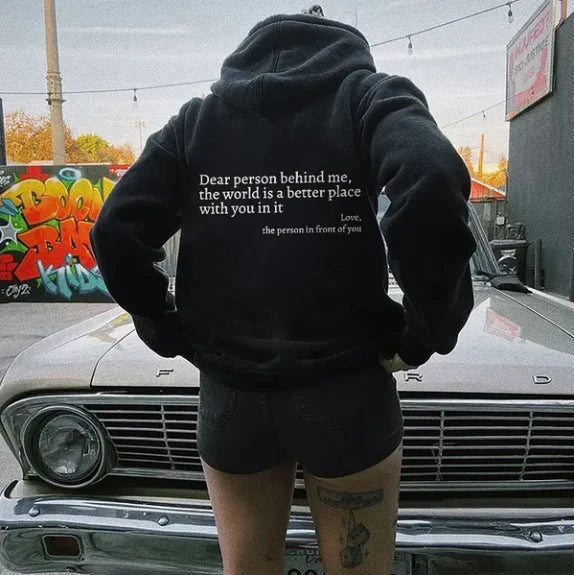 Sara - Eleganter Kapuzenpulli mit langen Ärmeln für Frauen