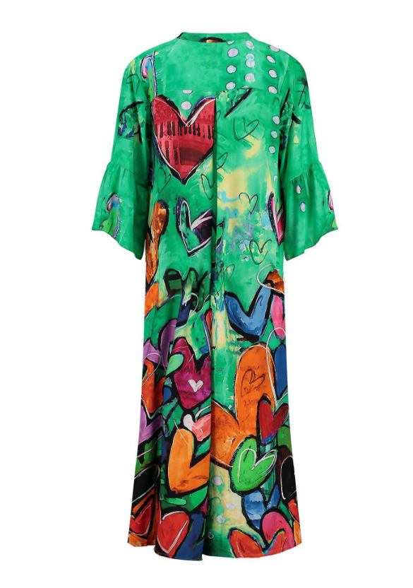 Charlotte - elegantes Kleid mit V-Ausschnitt