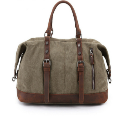 Marlenam | Damen Draußen Vintage Reisetasche | Leinwand