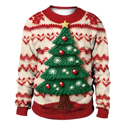 Aromalim | Unisex Warme Langarm Weihnachtspulli | 2024
