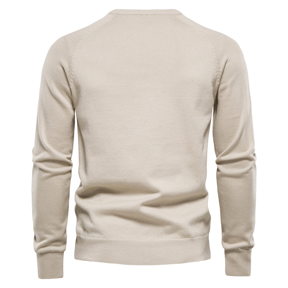 Casimir - Luxus-Strickpullover mit klassischem Zopfmuster