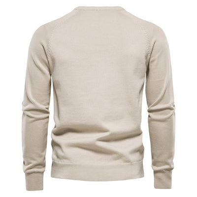 Casimir - Luxus-Strickpullover mit klassischem Zopfmuster