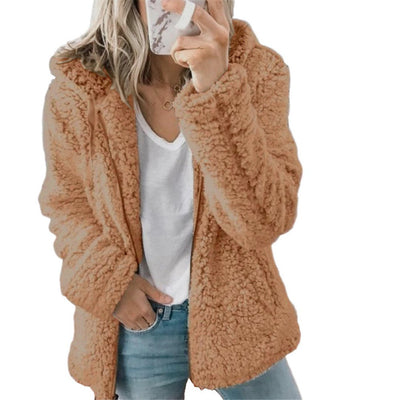 Brulim | Damen Winter Reißverschluss Jacke | Warme