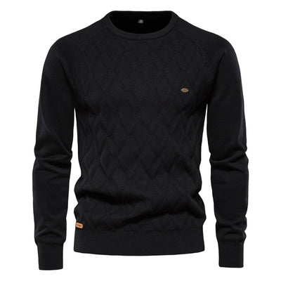 Casimir - Luxus-Strickpullover mit klassischem Zopfmuster