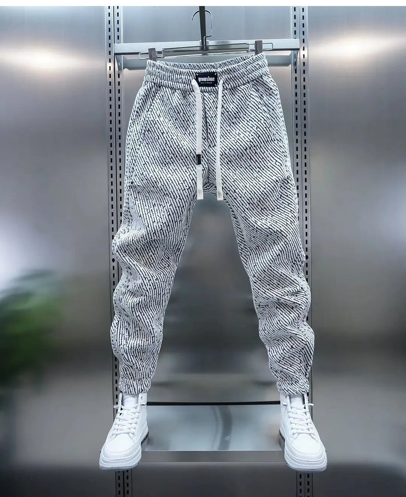 Wilberg - Lässige Kordelzug Hose