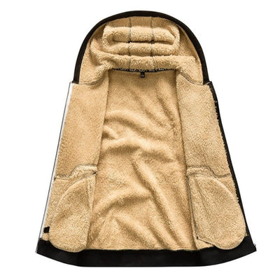 Sherpa Fleece Hoodie | Warme | Zipper | Winter Hoodie | Hoodie Jacke