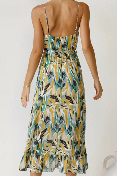 Ärmelloses Sommerkleid mit Druck – Isla
