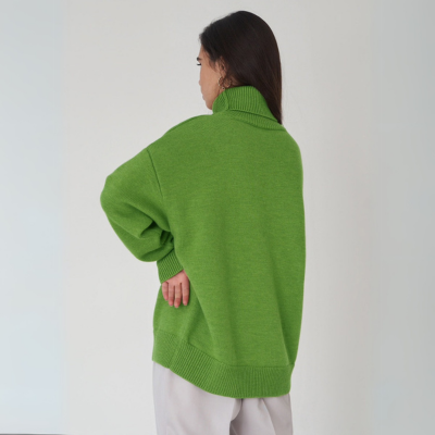 Langarm-Rollkragenpullover