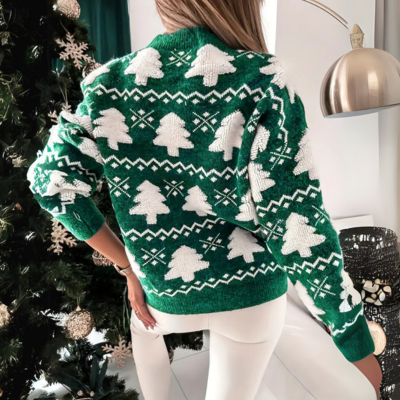 Kristen - Gemütlicher Weihnachtspullover für Frauen