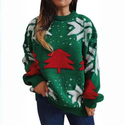 Valeena - Damen-Weihnachtspullover