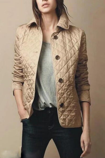 Steppjacke | Leicht | Schmal geschnitten | Herbstjacke | Damenjacke
