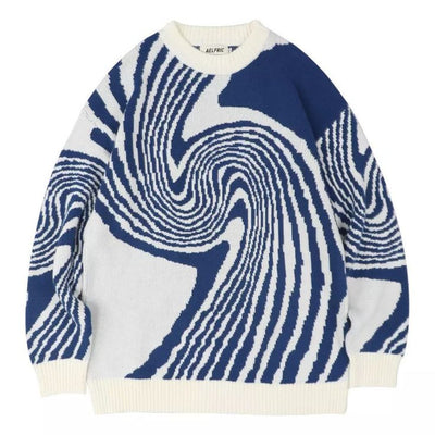 Wirbel-Pullover für Herren