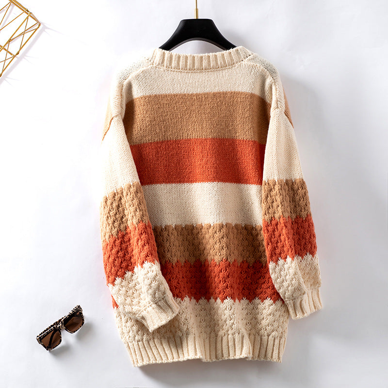 Strickjacke – offen – locker geschnitten – Oversize-Strickjacke – Damenbekleidung
