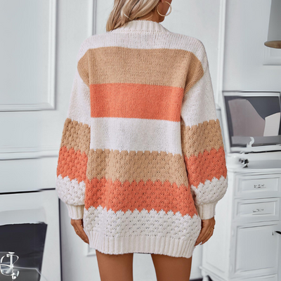 Strickjacke – offen – locker geschnitten – Oversize-Strickjacke – Damenbekleidung