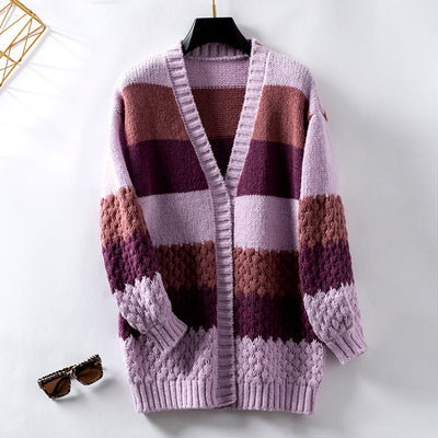 Strickjacke – offen – locker geschnitten – Oversize-Strickjacke – Damenbekleidung
