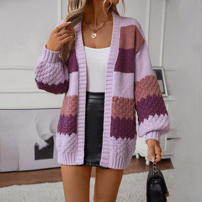 Strickjacke – offen – locker geschnitten – Oversize-Strickjacke – Damenbekleidung