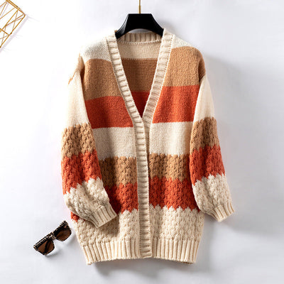 Strickjacke – offen – locker geschnitten – Oversize-Strickjacke – Damenbekleidung