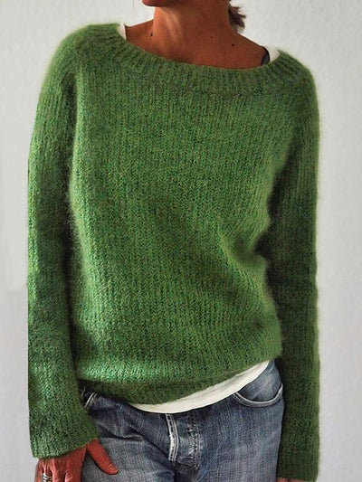 Strickpullover | Warm | Grün | Pullover | Damen-Strickwaren