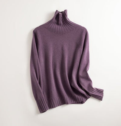 Strickpullover | Warm | Nahtlos | Rollkragenpullover | Wollpullover