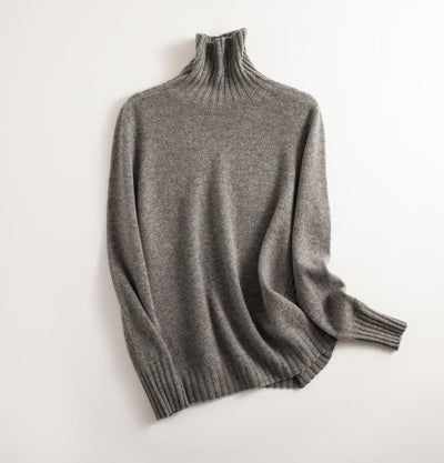 Strickpullover | Warm | Nahtlos | Rollkragenpullover | Wollpullover