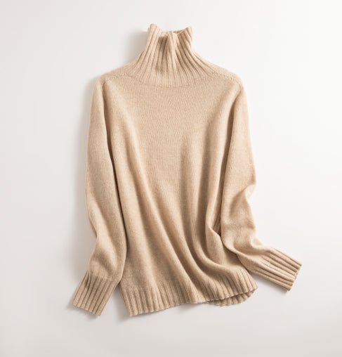 Strickpullover | Warm | Nahtlos | Rollkragenpullover | Wollpullover