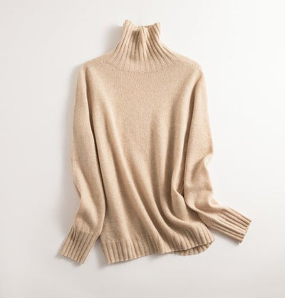 Strickpullover | Warm | Nahtlos | Rollkragenpullover | Wollpullover